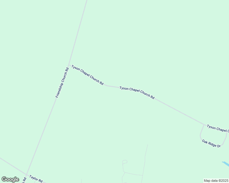 map of restaurants, bars, coffee shops, grocery stores, and more near 1895 Tyson Chapel Church Road in Farmville