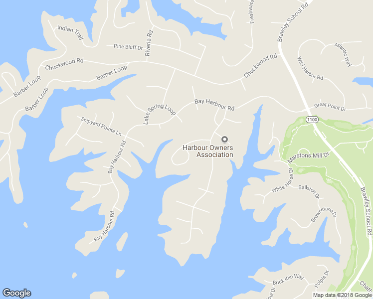 map of restaurants, bars, coffee shops, grocery stores, and more near Sunrise Circle in Mooresville