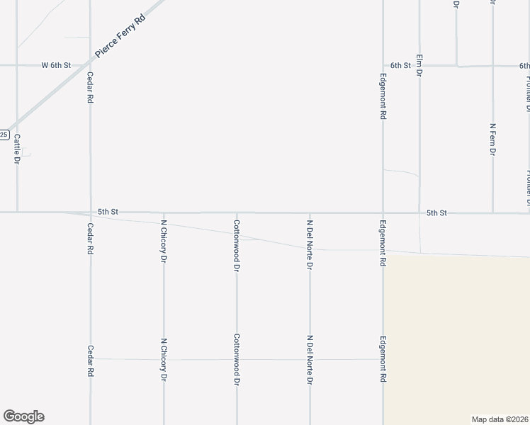 map of restaurants, bars, coffee shops, grocery stores, and more near 8201 5th Street in Dolan Springs