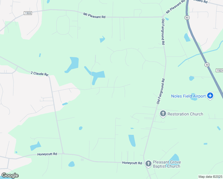 map of restaurants, bars, coffee shops, grocery stores, and more near 384 Axum Road in Willow Spring