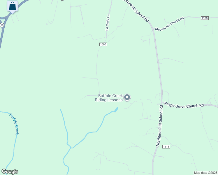 map of restaurants, bars, coffee shops, grocery stores, and more near 1562 Ed Craig Lane in Vale