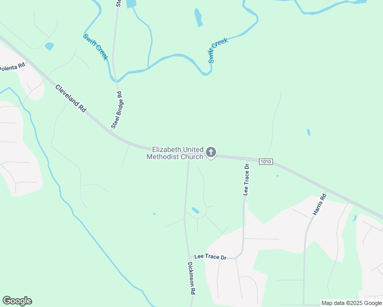 map of restaurants, bars, coffee shops, grocery stores, and more near 4380 Cleveland Road in Smithfield