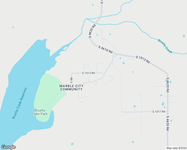 map of restaurants, bars, coffee shops, grocery stores, and more near 461298 East 1013 Road in Sallisaw