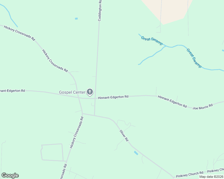 map of restaurants, bars, coffee shops, grocery stores, and more near 126 Cuddington Road in Kenly