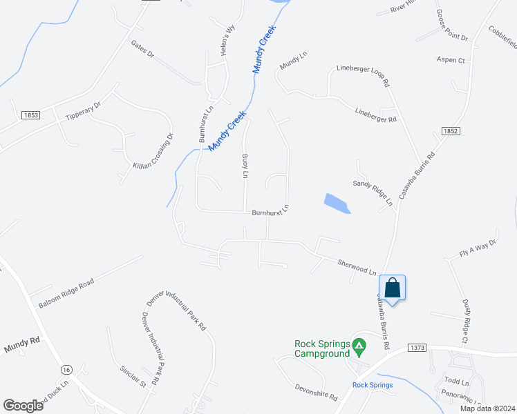 map of restaurants, bars, coffee shops, grocery stores, and more near 6211 Burnhurst Lane in Denver
