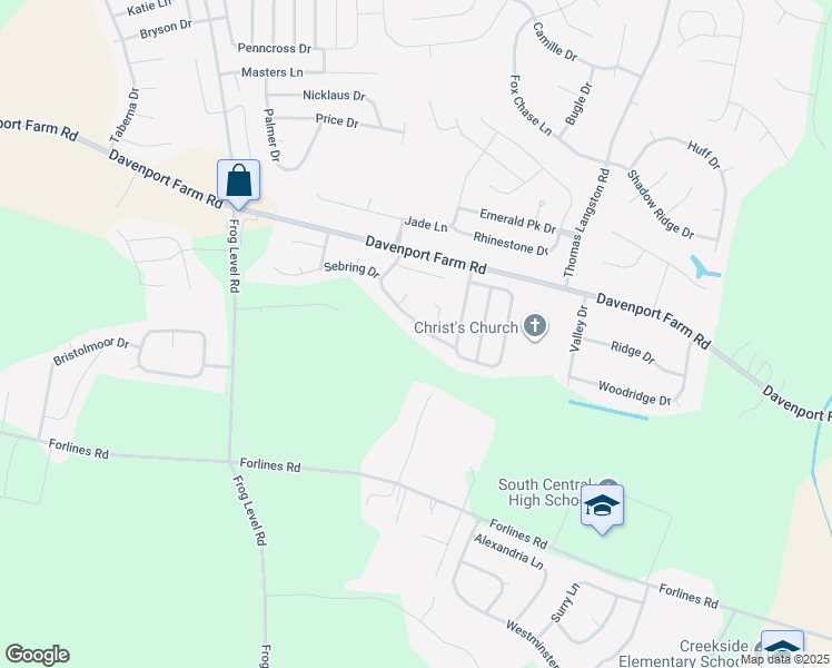 map of restaurants, bars, coffee shops, grocery stores, and more near 2532 Sawgrass Drive in Winterville