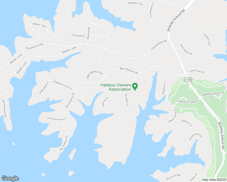 map of restaurants, bars, coffee shops, grocery stores, and more near 124 Sunrise Circle in Mooresville