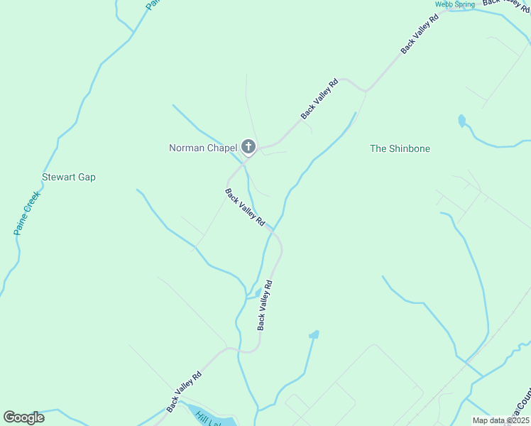 map of restaurants, bars, coffee shops, grocery stores, and more near 4240 Back Valley Road in Evensville