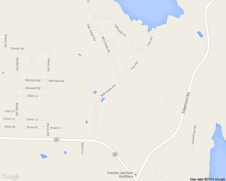 map of restaurants, bars, coffee shops, grocery stores, and more near 220 Mill Creek Road in Higden