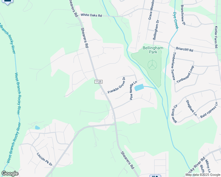 map of restaurants, bars, coffee shops, grocery stores, and more near 682 Franklin Grove Drive in Mooresville