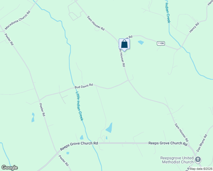 map of restaurants, bars, coffee shops, grocery stores, and more near 7557 Bud Davis Road in Vale