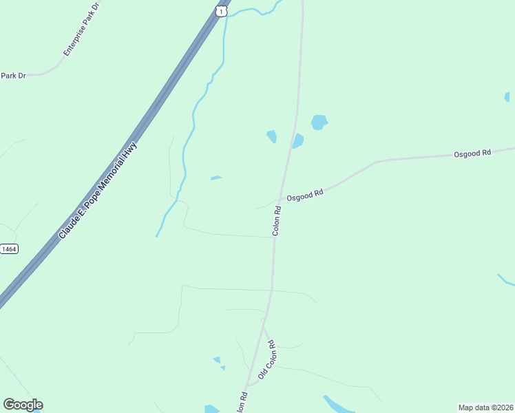 map of restaurants, bars, coffee shops, grocery stores, and more near 3133 Colon Road in Sanford