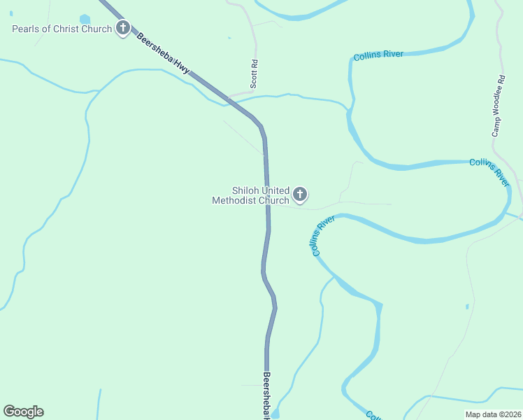 map of restaurants, bars, coffee shops, grocery stores, and more near 11594 Beersheba Highway in McMinnville
