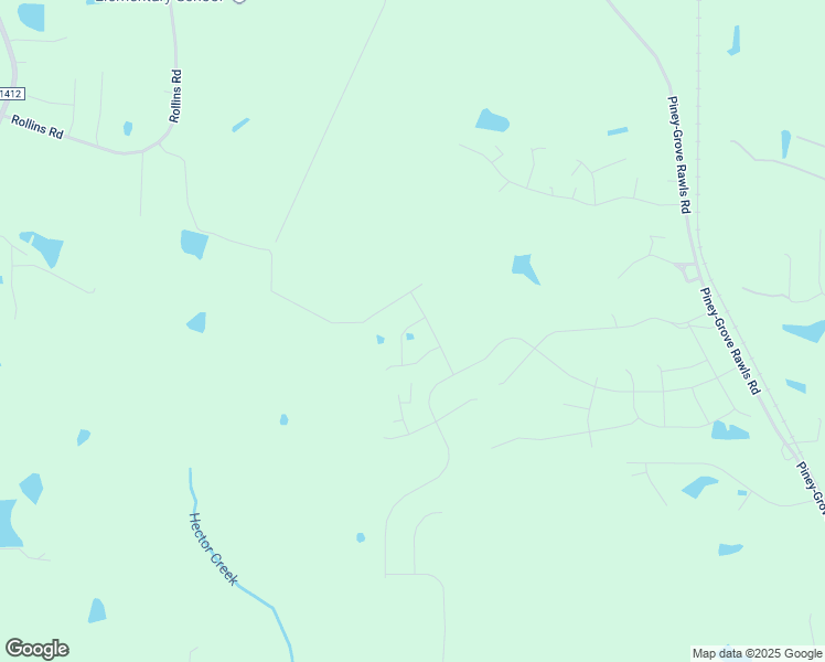 map of restaurants, bars, coffee shops, grocery stores, and more near 45 Shady Creek Way in Fuquay-Varina