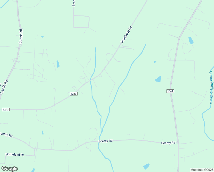 map of restaurants, bars, coffee shops, grocery stores, and more near 3570 Daugherty Road in China Grove