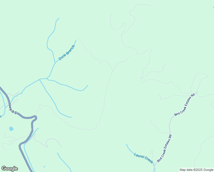 map of restaurants, bars, coffee shops, grocery stores, and more near Forest Brook Drive in Black Mountain