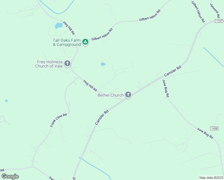 map of restaurants, bars, coffee shops, grocery stores, and more near 5586 Richland Lane in Vale