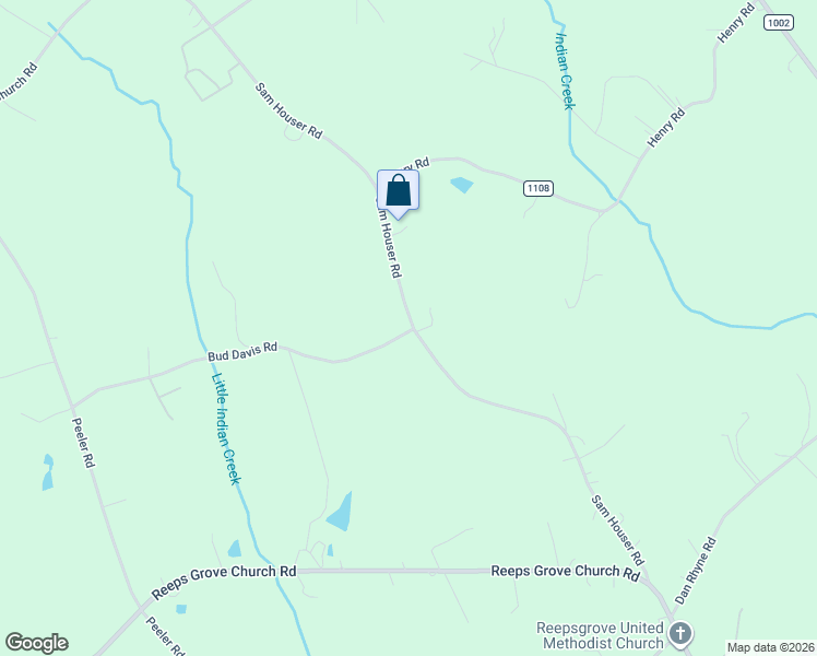 map of restaurants, bars, coffee shops, grocery stores, and more near 2594 Sam Houser Road in Vale