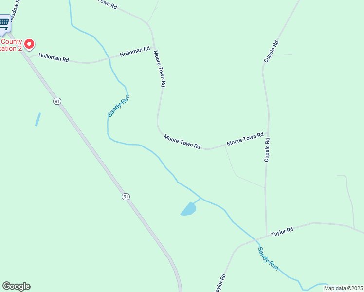 map of restaurants, bars, coffee shops, grocery stores, and more near 445 Moore Town Road in Walstonburg