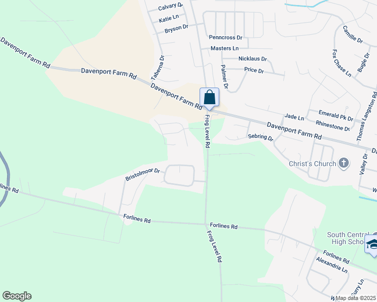 map of restaurants, bars, coffee shops, grocery stores, and more near 901 Dearborn Court in Winterville