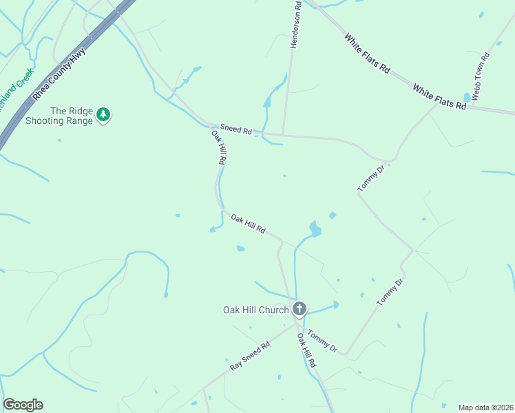 map of restaurants, bars, coffee shops, grocery stores, and more near 1191 Oak Hill Rd in Dayton