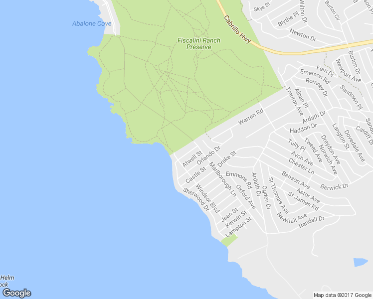 map of restaurants, bars, coffee shops, grocery stores, and more near 361 Wedgewood Street in Cambria