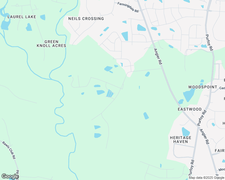 map of restaurants, bars, coffee shops, grocery stores, and more near 2301 Edenberry lane in Fuquay-Varina