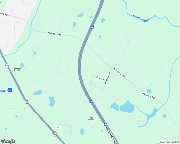 map of restaurants, bars, coffee shops, grocery stores, and more near 228 Zoai Place in Johnston County