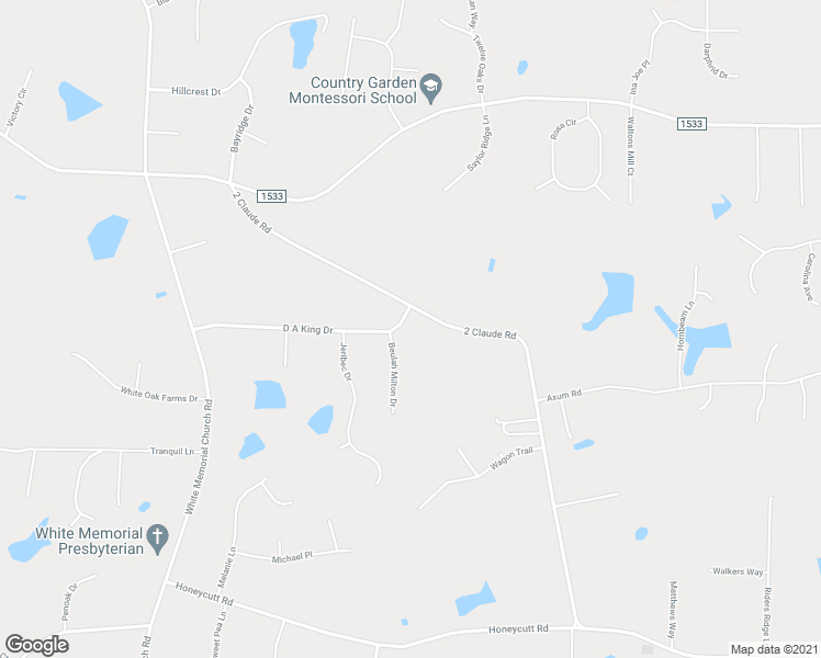 map of restaurants, bars, coffee shops, grocery stores, and more near 168 D A King Drive in Johnston County