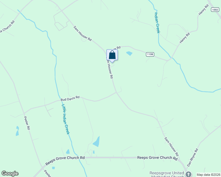 map of restaurants, bars, coffee shops, grocery stores, and more near 2594 Sam Houser Road in Vale