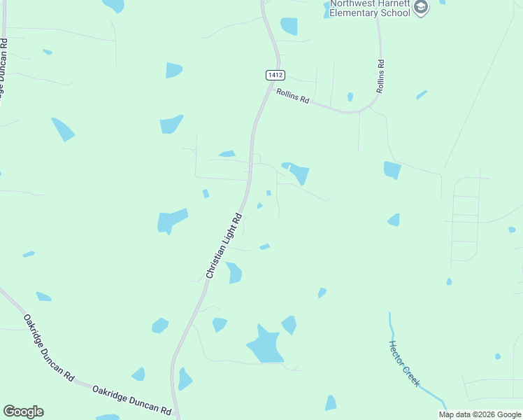map of restaurants, bars, coffee shops, grocery stores, and more near 8390 Christian Light Road in Fuquay-Varina