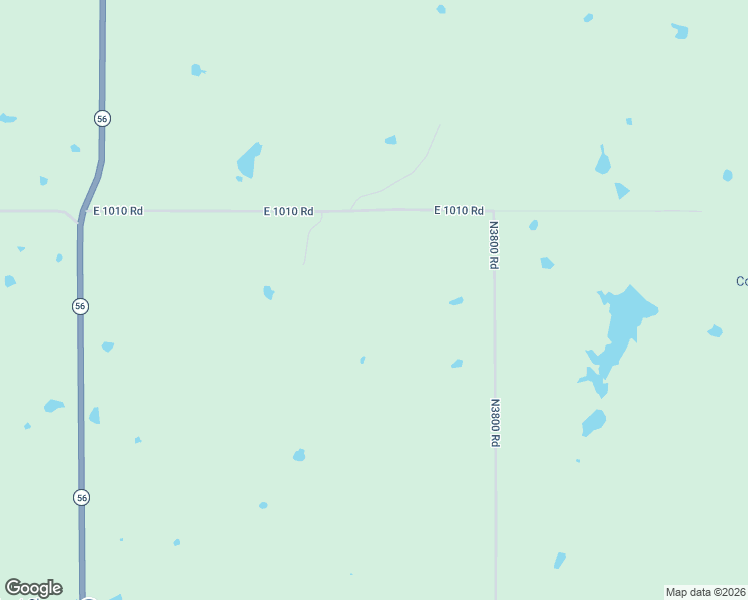 map of restaurants, bars, coffee shops, grocery stores, and more near 379115 East 1010 Road in Okemah