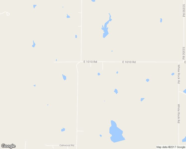 map of restaurants, bars, coffee shops, grocery stores, and more near 334121 East 1010 Road in Harrah