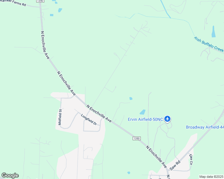 map of restaurants, bars, coffee shops, grocery stores, and more near 305 Campbell Road in China Grove
