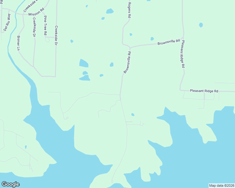 map of restaurants, bars, coffee shops, grocery stores, and more near 3050 Brownsville Road in Greers Ferry