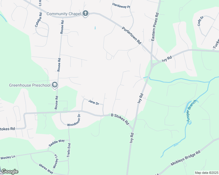 map of restaurants, bars, coffee shops, grocery stores, and more near 1274 Windsong Drive in Greenville