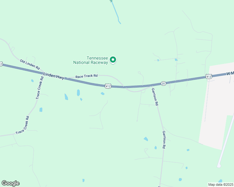 map of restaurants, bars, coffee shops, grocery stores, and more near 1409 Linden Highway in Hohenwald