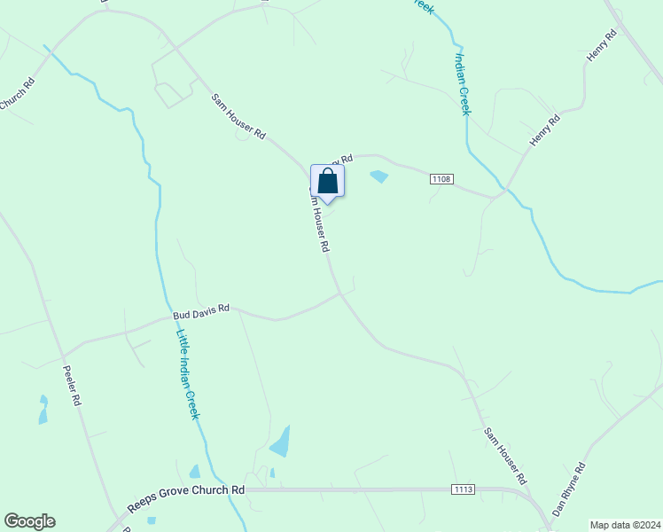 map of restaurants, bars, coffee shops, grocery stores, and more near 2594 Sam Houser Road in Vale