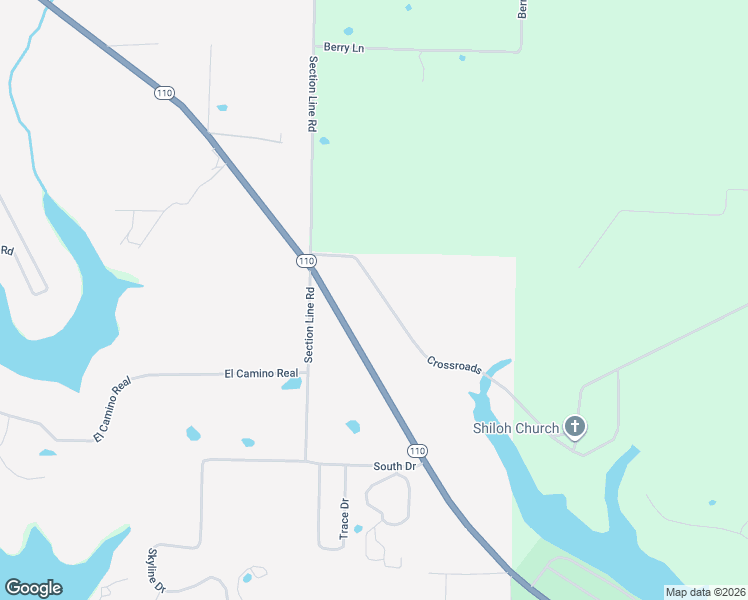 map of restaurants, bars, coffee shops, grocery stores, and more near 949 Crossroads in Greers Ferry