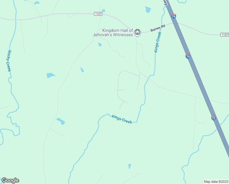 map of restaurants, bars, coffee shops, grocery stores, and more near 882 Teresa Way in Asheboro