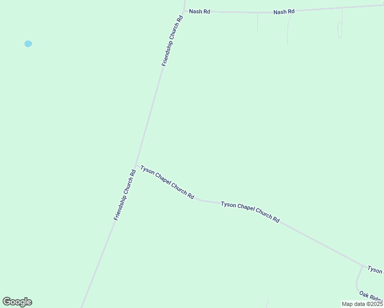 map of restaurants, bars, coffee shops, grocery stores, and more near 1895 Tyson Chapel Church Road in Farmville