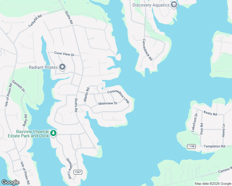 map of restaurants, bars, coffee shops, grocery stores, and more near 168 Commodore Loop in Mooresville
