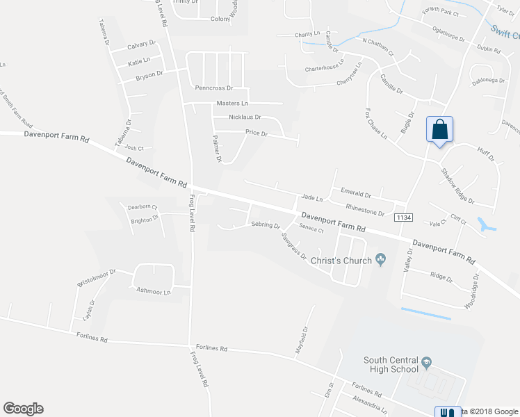 map of restaurants, bars, coffee shops, grocery stores, and more near 939 Davenport Farm Road in Winterville