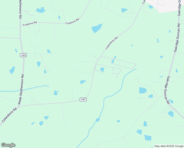 map of restaurants, bars, coffee shops, grocery stores, and more near 5709 Cokesbury Road in Fuquay-Varina