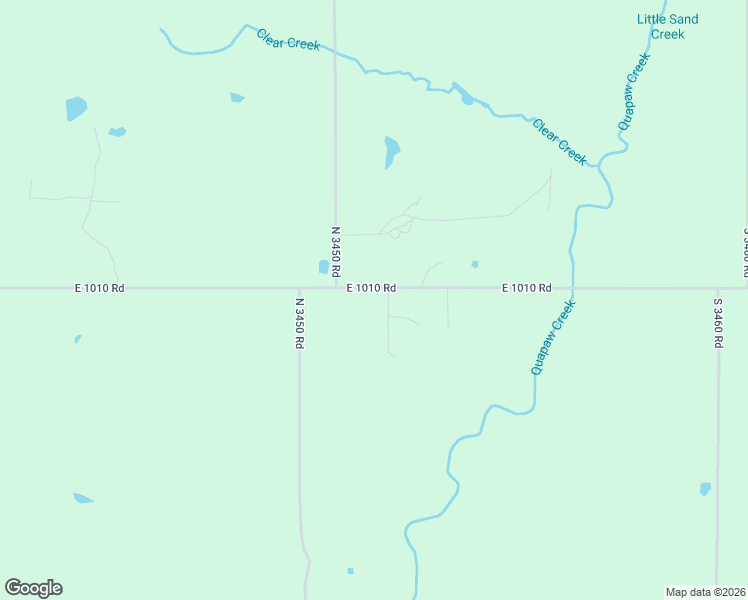 map of restaurants, bars, coffee shops, grocery stores, and more near 345187 East 1010 Road in Meeker