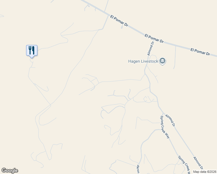 map of restaurants, bars, coffee shops, grocery stores, and more near 580 Venice Road in Templeton