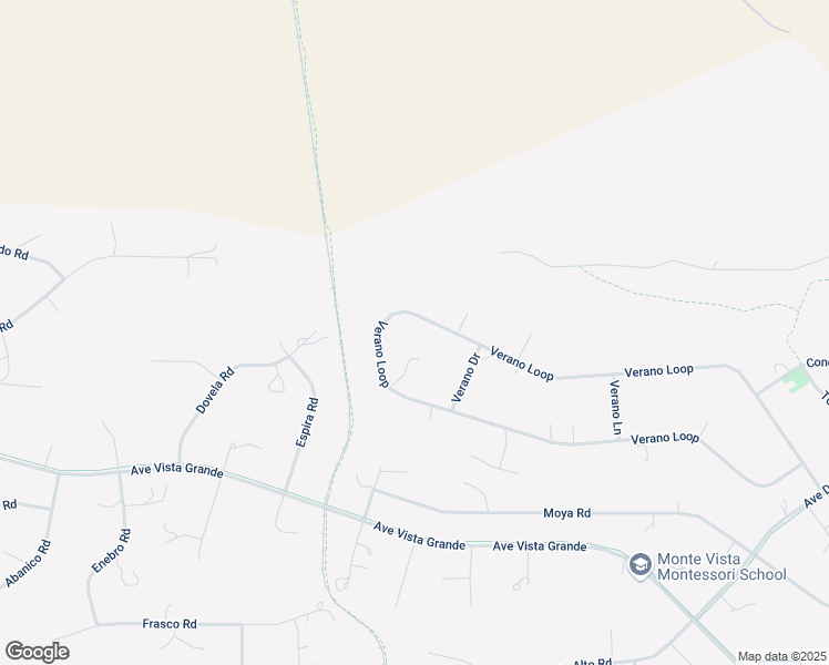 map of restaurants, bars, coffee shops, grocery stores, and more near 55 Verano Loop in Santa Fe