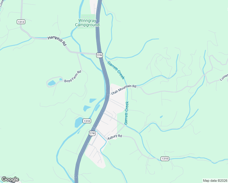 map of restaurants, bars, coffee shops, grocery stores, and more near 36 Utah Mountain Road in Waynesville