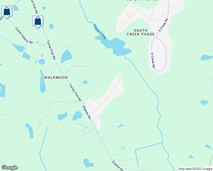 map of restaurants, bars, coffee shops, grocery stores, and more near 22 Morehead Drive in Johnston County