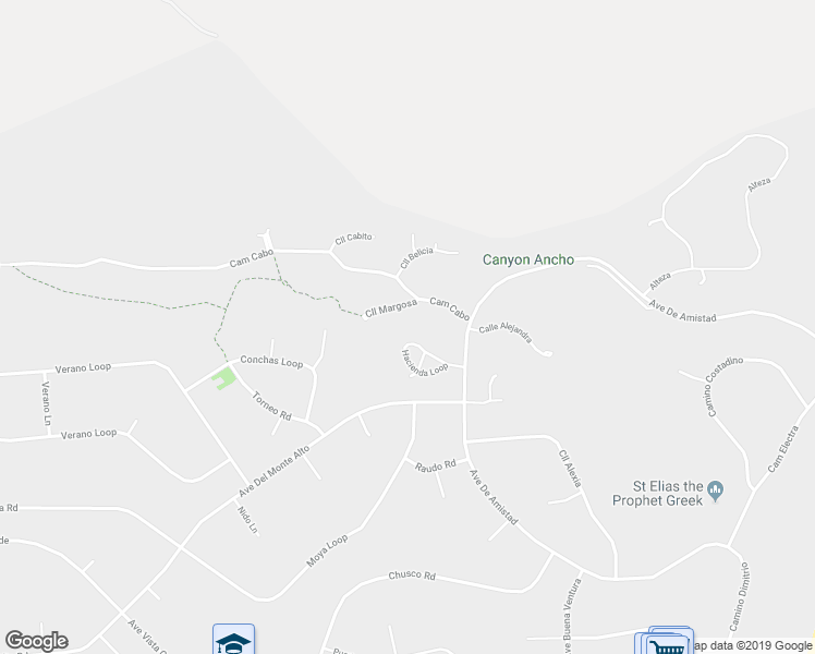 map of restaurants, bars, coffee shops, grocery stores, and more near 4 Calle Margosa in Santa Fe